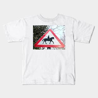 Horse Sign Kids T-Shirt